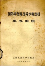 国外中型高压异步电动机发展概况
