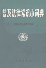 普及法律常识小词典