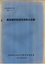 专题情报资料 煤炭爆炸的原因及防止办法