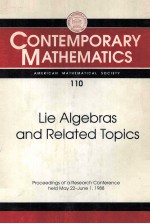 LIE ALGEBRAS AND RELATED TOPICS