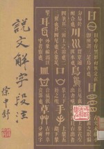 说文解字段注 六书音韵表 下