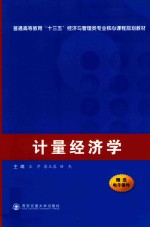 普通高等教育“十三五”经济与管理类专业核心课程规划教材 计量经济学