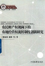 农民财产权视阈下的农地经营权流转制度创新研究