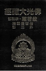 佛光大藏经 般若藏宗论部 般若灯论释 外二部