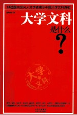 大学文科是什么?