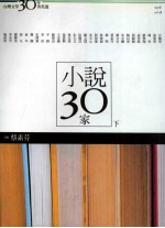 小说30家 下 台湾文学30年菁英选 1978-2008