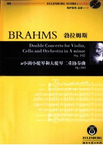 勃拉姆斯a小调小提琴和大提琴二重协奏曲 Op.102