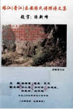 塔江(晋江)乐安孙氏谱牒诗文集