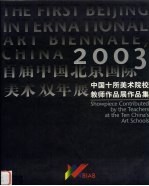 2003首届中国北京国际美术双年展 中国十所美术院校教师作品展作品集 中英文本