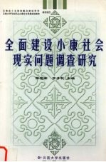 全面建设小康社会现实问题调查研究