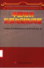 中国城镇发展与财政问题