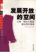 发展开放的空间 云南“国际大通道”建设理论探索