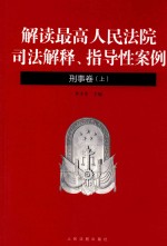 解读最高人民法院司法解释、指导性案例 刑事卷 上