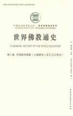 世界佛教通史 第8卷 中国南传佛教 从佛教传入至公元20世纪