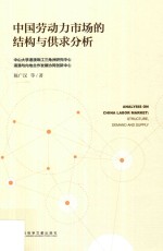 中国劳动力市场的结构与供求分析