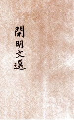 开明文选 第8辑