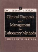 CLINICAL DIAGNOSIS AND MANAGEMENT BY LABORATORY METHODS NINETEENTH EDITION