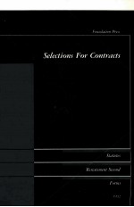 SELECTIONS FOR CONTRACTS