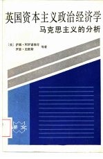 英国资本主义政治经济学 马克思主义的分析