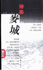 麦城诗集
