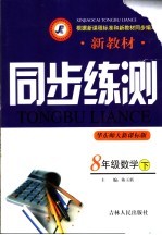 新教材同步练测·八年级数学 下 华东师大新课标版