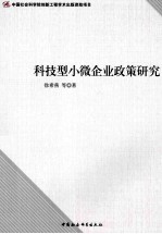 科技型小微企业政策研究