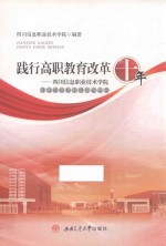 践行高职教育改革十年 四川信息职业技术学院升高职院校十周年论文集