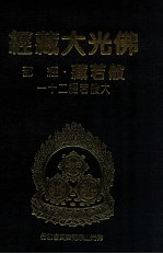 佛光大藏经 般若藏经部 大般若经二十一