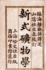 新式矿物学