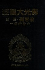 佛光大藏经 般若藏经部 大般若经一