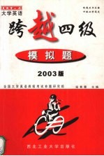 跨越四级模拟题 2003版