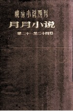 晚清小说期刊 月月小说 第21-24号