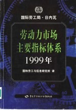 劳动力市场主要指标体系 1999年