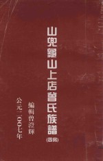 山兜龟山上店曾氏族谱 四房