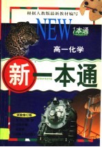 新一本通·高一化学 试验修订版