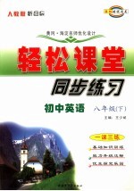 轻松课堂同步练习 初中八年级英语 下
