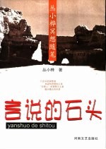 言说的石头 丛小桦冥想随笔