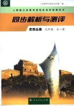 同步解析与测评 思想品德 九年级