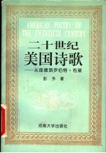 二十世纪美国诗歌 从庞德到罗伯特·布莱