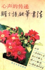 心声的传递 赠言诗钢笔书法