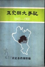 正定县大事记 1949-1983年