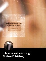WEST'S BUSINESS LAW ALTERNATE EDITION