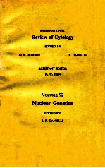 INTERNATIONAL REVIEW OF CYTOLOGY VOLUME 92 NUCLEAR GENETICS