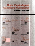 MAJOR PSYCHOLOGICAL ASSESSMENT INSTRUMENTS
