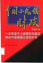 中国小城镇财政