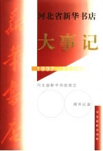 河北省新华书店大事记 1937-2000