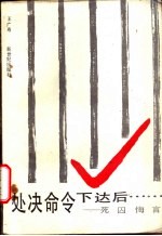 处决命令下达后……