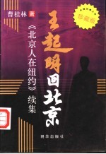 王起明回北京 《北京人在纽约》续集