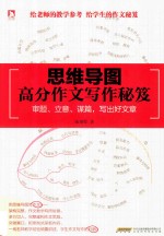 思维导图高分作文写作秘笈