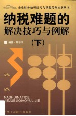 纳税难题的解决技巧与例解 下